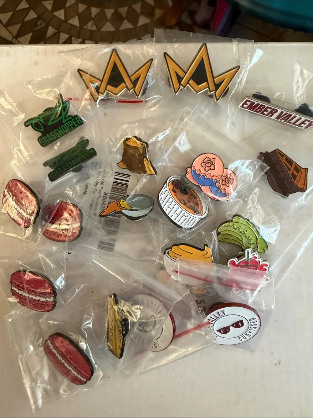 March and Ash Collection Pins > They are different strains